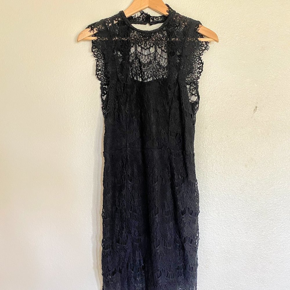 Free People Black Dress